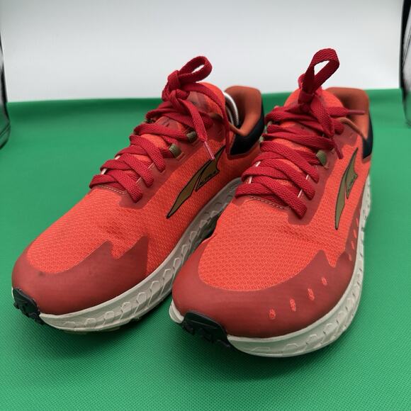Altra Outroad 2 Red Trail Running Shoes Men\'s Size 10.5 Zero Drop Hybrid Sneaker